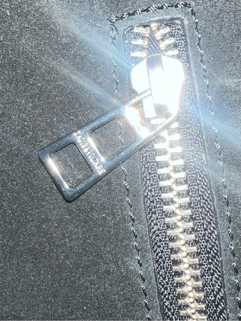 Zadig & Voltaire ROCK SUEDE STRASS TASSEL CROSSBODY BAG IN NOIR - Picture 9 of 13
